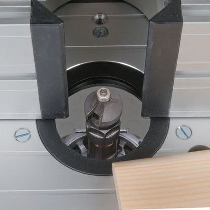 Trend Router Table Collect Extension 1/2in Shank 1/2in Collet CE/127127 Fitted to Router in Table