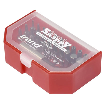Trend Snappy 31 Piece Screwdriver Bit Set and Magnetic Bit Holder SNAP/SB2/SET