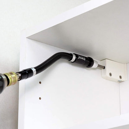 Trend Snappy Flexible Magnetic Driver Bit Holder 300mm SNAP/FMD/1 Being Used in an Awkward Area