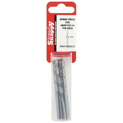 Trend Snappy Drill Bit 9/64in 3.5mm 10 Pack SNAP/DB964/10 in Retail Packaging