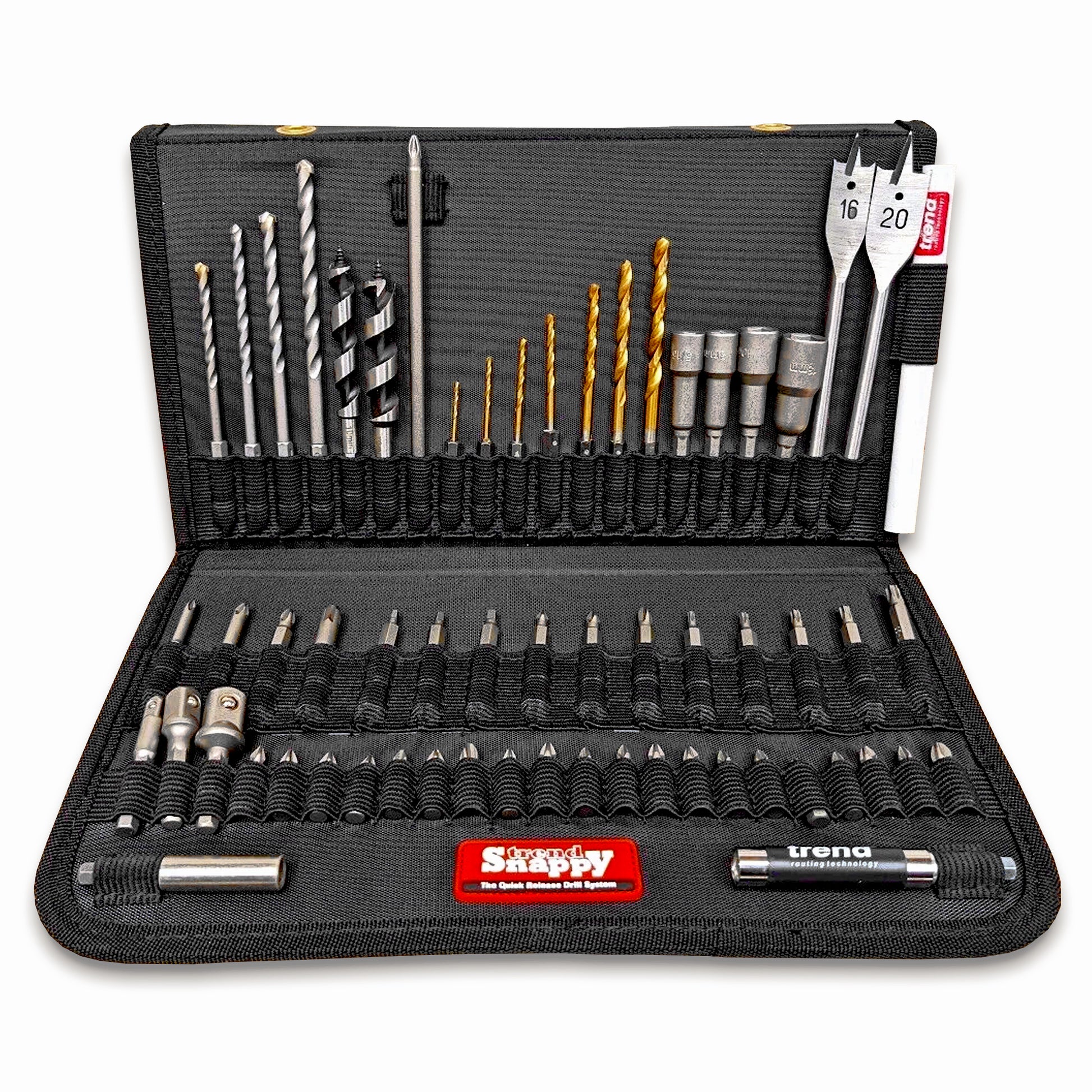 Trend Snappy 60 Piece Drill and Impact Driver Bit Set SNAP/TH3/SET