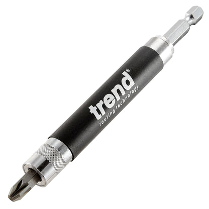 Trend Snappy Magnetic Driver Bit Holder with Pozi PZ3 Bit SNAP/MSH/12