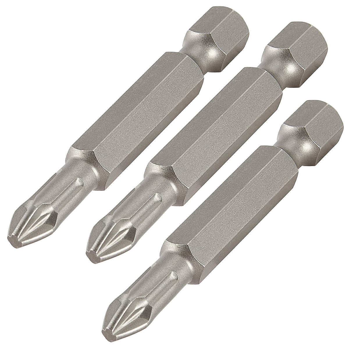 Trend Snappy Pozi PZ2 50mm Driver Bits 3 Pack SNAP/PZ/2