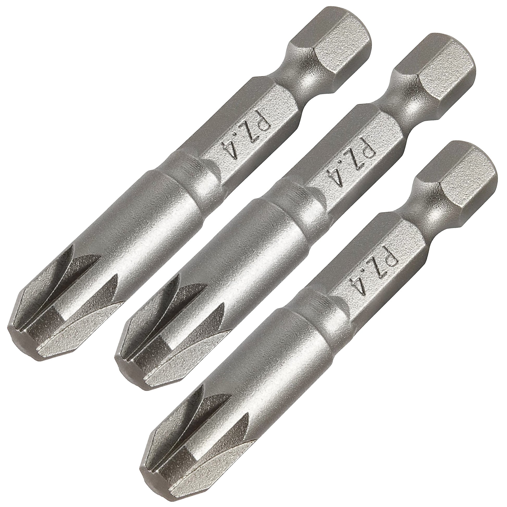 Trend Snappy Pozi PZ4 50mm Driver Bits 3 Pack SNAP/PZ/4