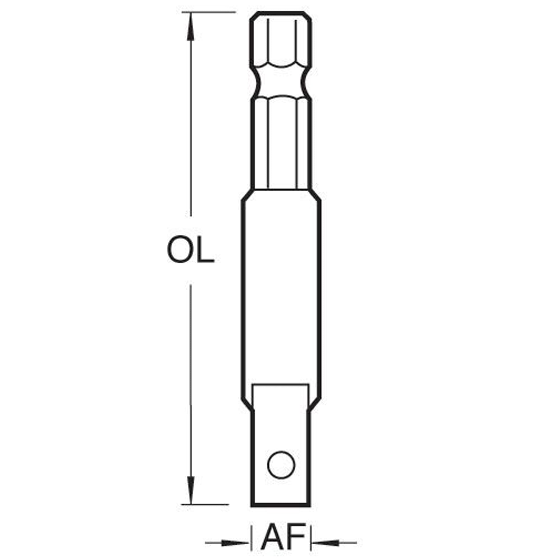 Trend Snappy Square Socket Drive Adaptor Size Guide
