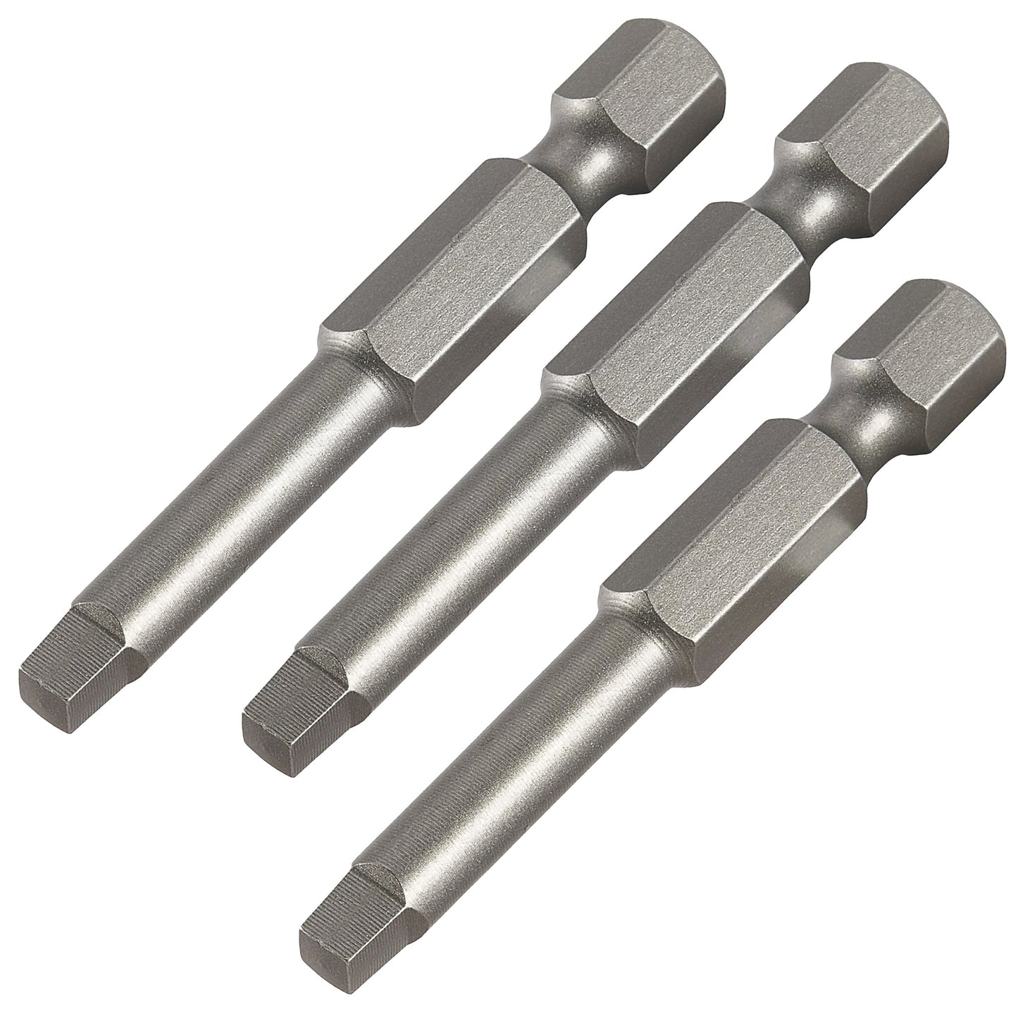Trend Snappy Square Drive No 3 50mm Driver Bits 3 Pack SNAP/SQ/3