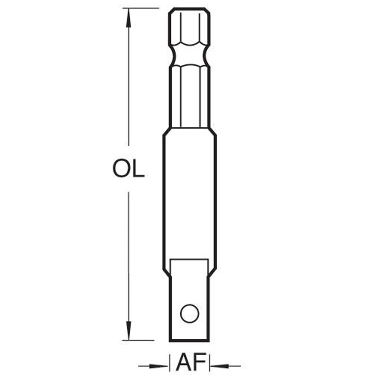 Trend Snappy Square Socket Drive Adaptor Size Guide