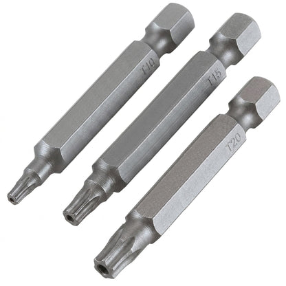 Trend Snappy Torx T10 T15 T20 50mm Driver Bits 3 Pack SNAP/TX/A