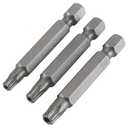 Trend Snappy Torx T25 T30 T40 50mm Driver Bits 3 Pack SNAP/TX/B