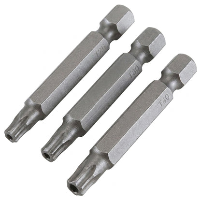 Trend Snappy Torx T25 T30 T40 50mm Driver Bits 3 Pack SNAP/TX/B