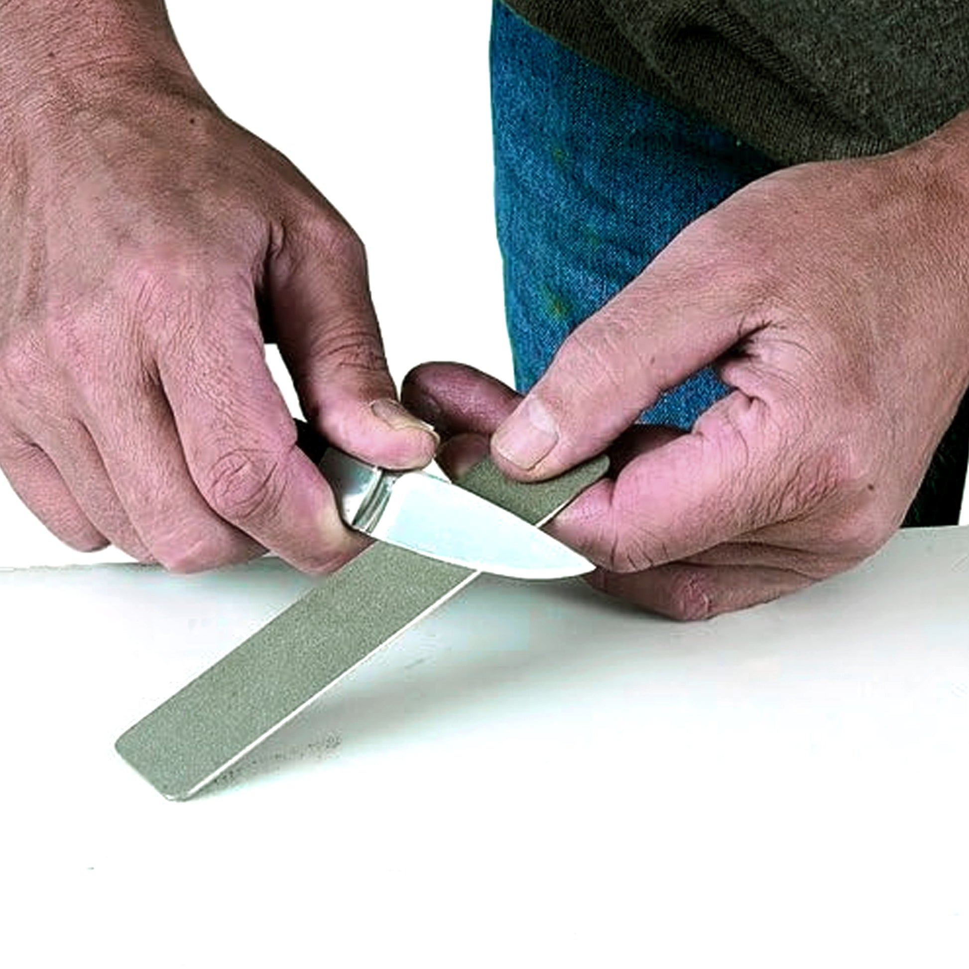 Trend Pocket Double Sided Diamond Whetstone 300g 600g DWS/P3/FC Sharpening a Knife