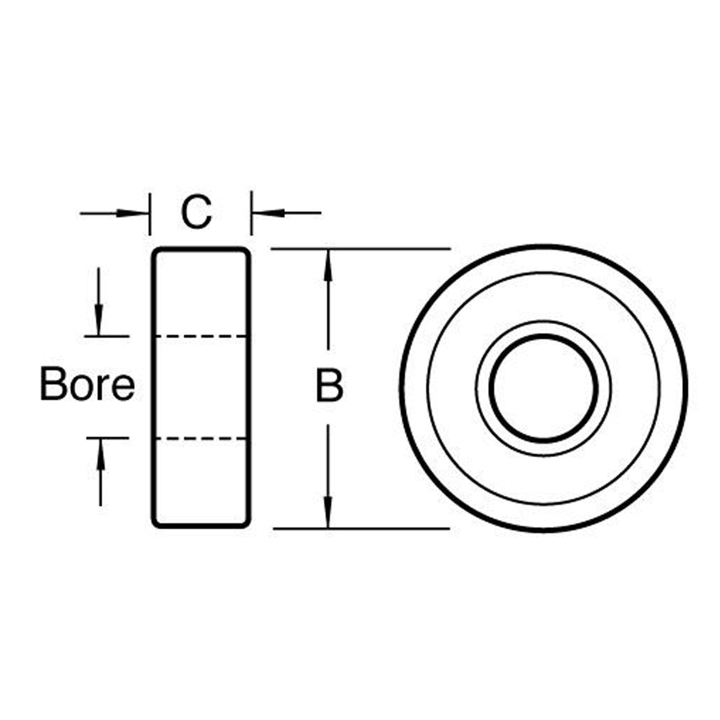Trend Bearing Size Guide