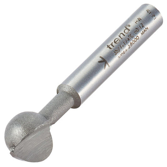 Trend T Slotter Router Cutter 12mm Diameter 10mm Spacer 35/1X1/4TC