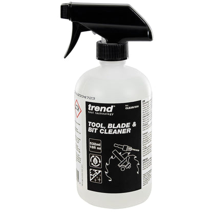Trend Tool and Bit Cleaner Resin and Pitch Remover Rust Prevention 532ml CLEAN/500