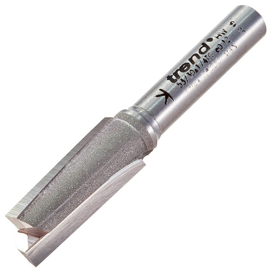 Trend Two Flute Shear Router Cutter 9.5mm Diameter Shank 1/4in 53/30X1/4TC