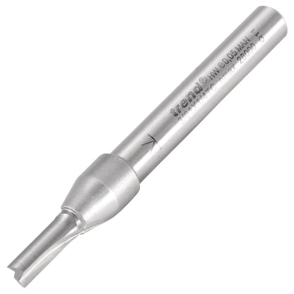 Trend Two Flute Straight Router Cutter 10mm Diameter Shank 1/4in 3/01X1/4TC