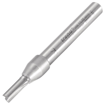 Trend Two Flute Straight Router Cutter 10mm Diameter Shank 1/4in 3/01X1/4TC