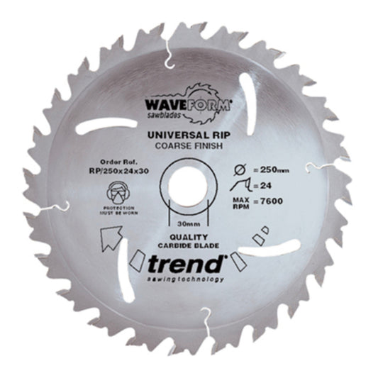 Trend Universal Rip Saw Blade 315mm x 24t x 30mm Bore