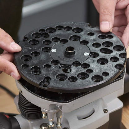 Trend Universal Router Sub Base with Pins and Bush UNIBASE Fitting to a Router