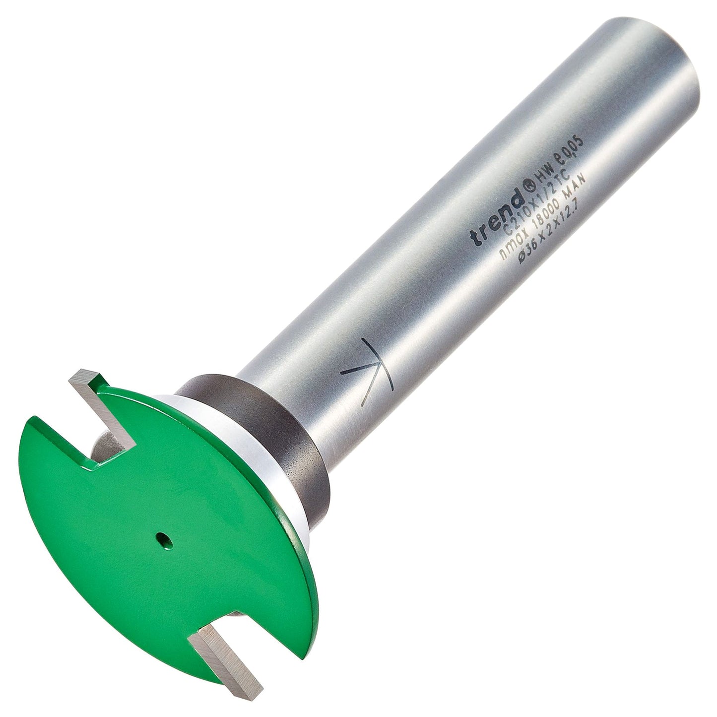 Trend Weatherseal Groover Router Bit 2mm x 7mm Shank 1/2in C210X1/2TC
