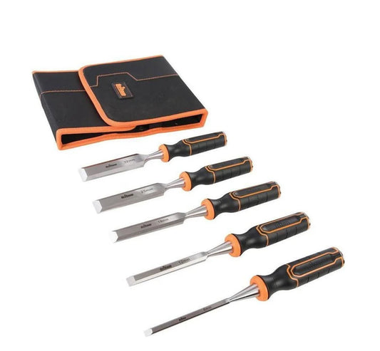 TRITON TWCS5 WOOD CHISEL SET - 5 PIECE - Transtools Online