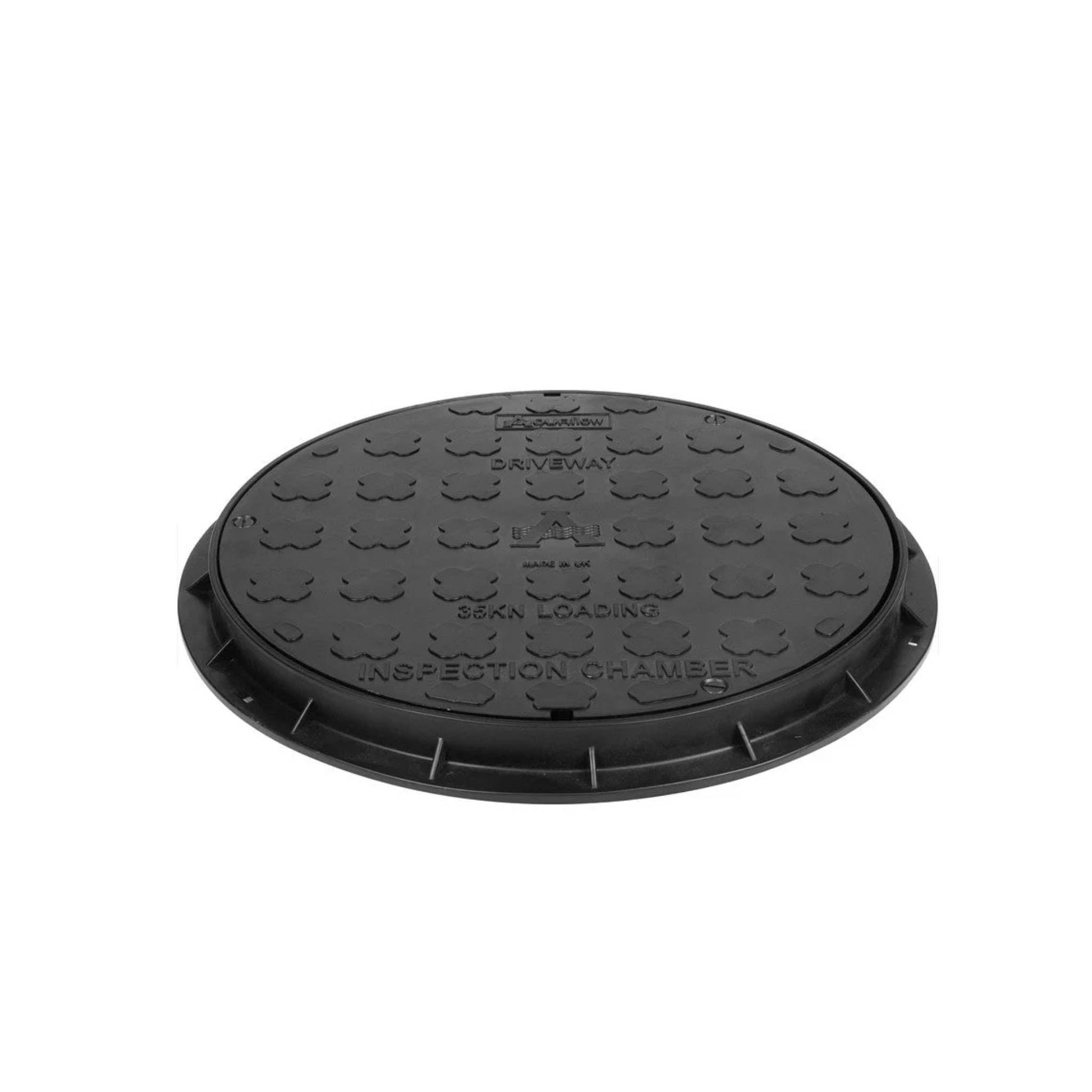 Underground Plastic Cover And Frame Round - 320mm - Transtools Online