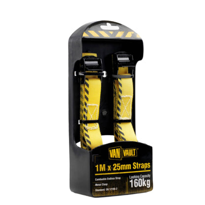 Van Vault Endless Strap 1 Metre x 25mm 2 Pack