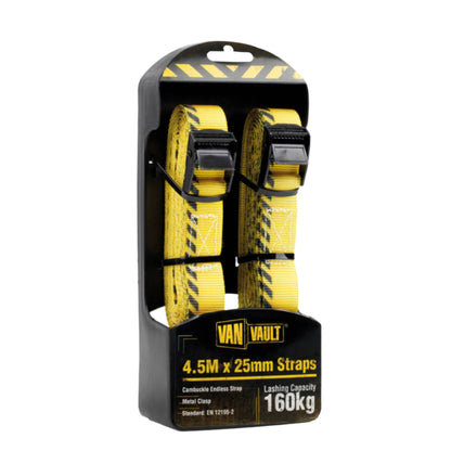 Van Vault Endless Strap 4.5 Metre x 25mm 2 Pack