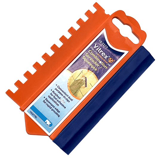 Vitrex Combination Adhesive Spreader And Grout Squeegee