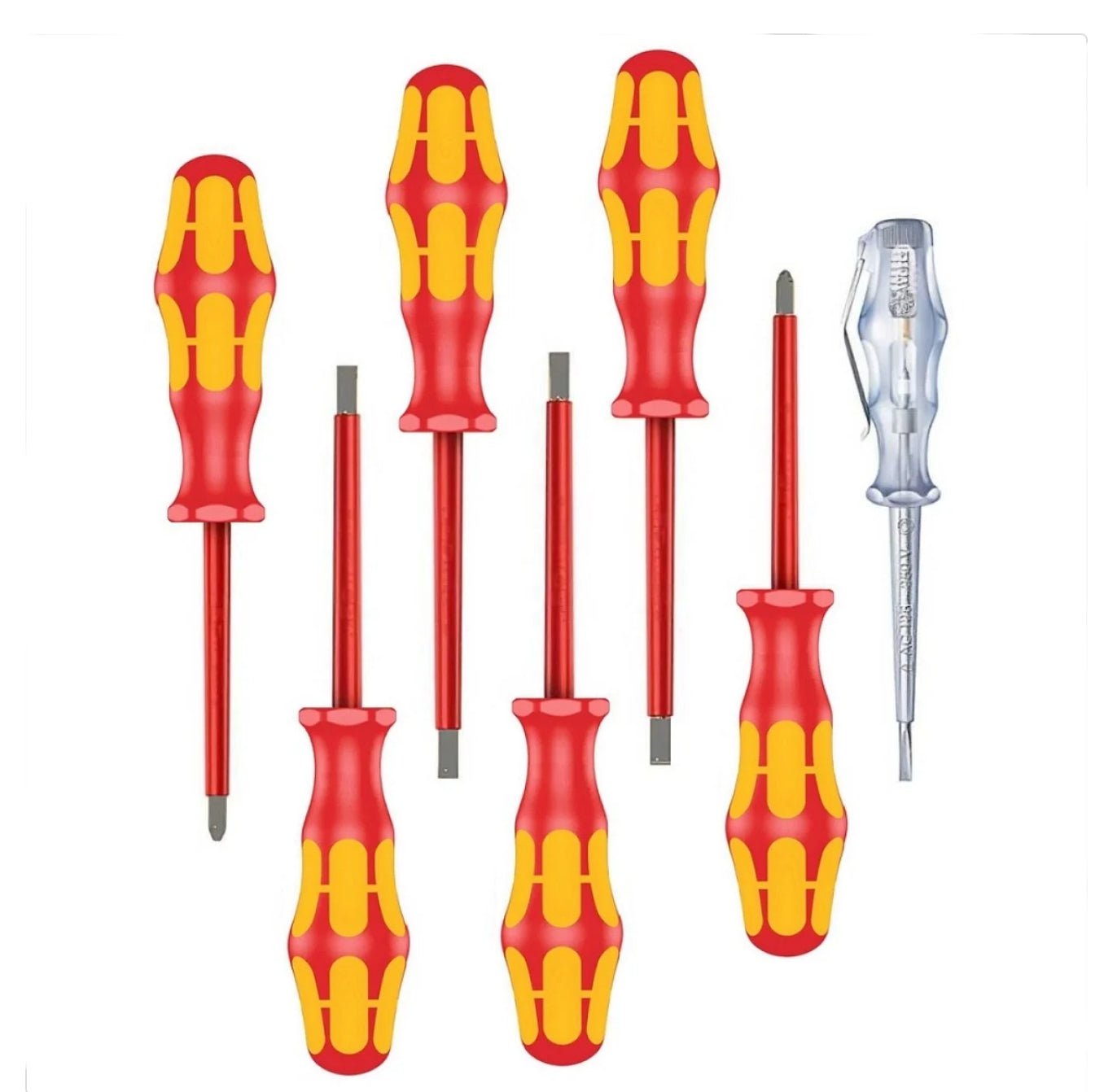 Wera Kraftform Comfort VDE Screwdriver Set - 7 Piece