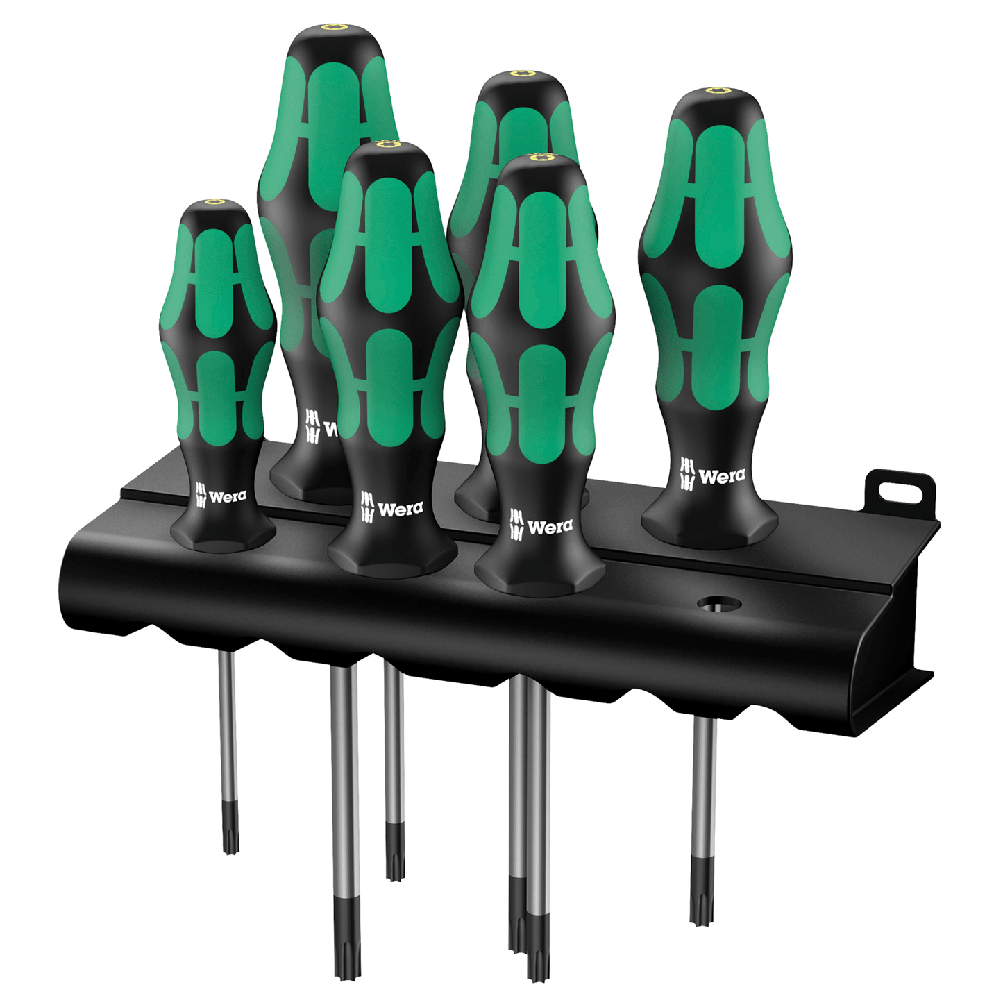Wera Tamper Torx Screwdriver Set 6 Piece T10 T15 T20 T25 T30 T40 - 367/6