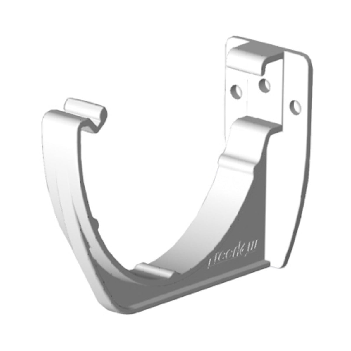 White Deepflow Gutter Fascia Bracket