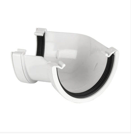 WHITE DEEPLOW GUTTER 135 DEGREE BEND - Transtools Online