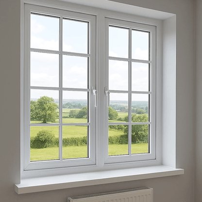 White Capping Over Fascia Board used a window sill