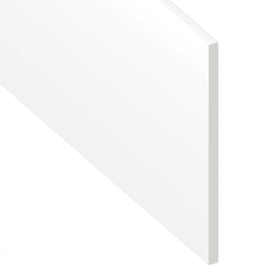 White UPVC Soffit General Purpose Utility Flat Board