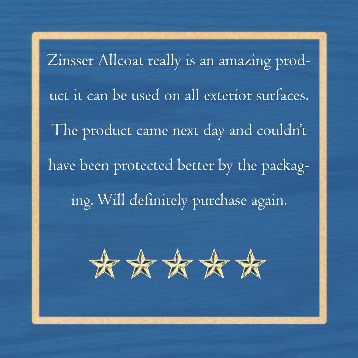 Zinsser AllCoat (Water Based) Exterior Satin Paint - 5 Star Review - Transtools