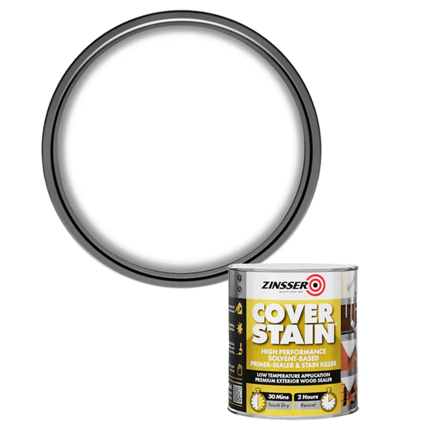 Zinsser Cover Stain Primer Paint 500ml