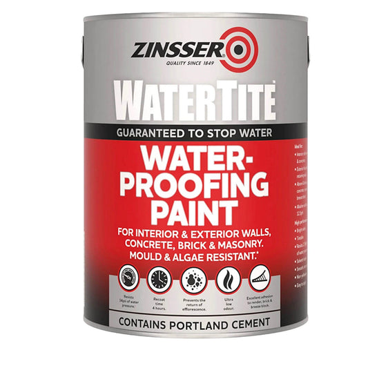 Zinsser Watertite Basement Waterproof Paint 5 Litre
