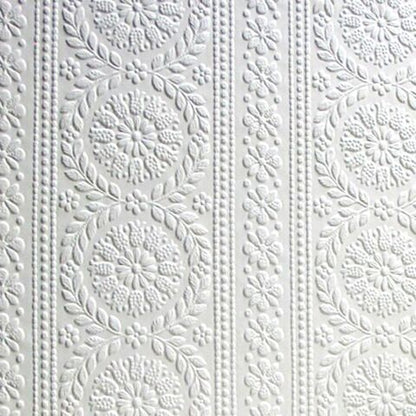 Anaglypta Embossed Textured Wallpaper 10 Metre Paintable Wall Covering - Transtools Online