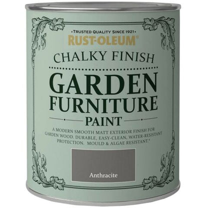 Chalky Finish Garden Furniture Waterproof Mould Resistant Spray Can Brush Paint