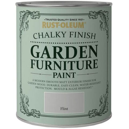 Chalky Finish Garden Furniture Waterproof Mould Resistant Spray Can Brush Paint