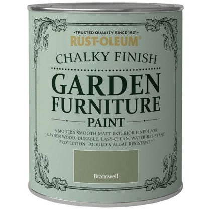 Chalky Finish Garden Furniture Waterproof Mould Resistant Spray Can Brush Paint