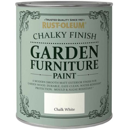 Chalky Finish Garden Furniture Waterproof Mould Resistant Spray Can Brush Paint