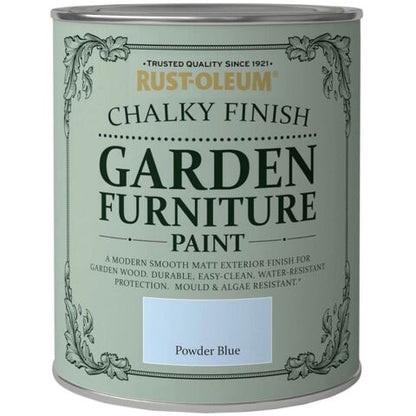 Chalky Finish Garden Furniture Waterproof Mould Resistant Spray Can Brush Paint