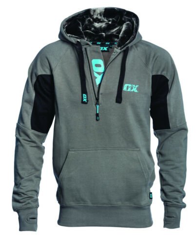 OX TOOLS WORKWEAR Black and Grey Hoodie - Transtools Online