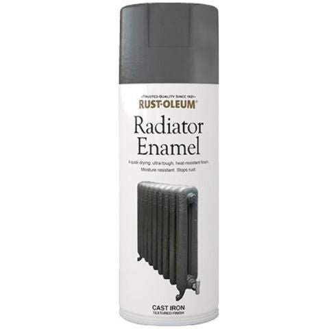 Radiator Paint Ultra Tough Enamel Spray Tin Can Matt Satin Gloss Or Textured - Transtools Online