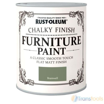 Rust - Oleum Chalky Finish Wood Furniture Paint Smooth Matt Coating Water Based