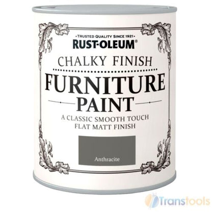 Rust - Oleum Chalky Finish Wood Furniture Paint Smooth Matt Coating Water Based