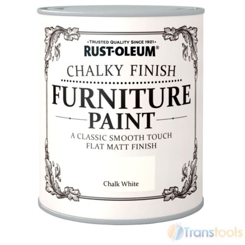 Rust - Oleum Chalky Finish Wood Furniture Paint Smooth Matt Coating Water Based - Transtools Online