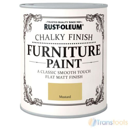 Rust - Oleum Chalky Finish Wood Furniture Paint Smooth Matt Coating Water Based